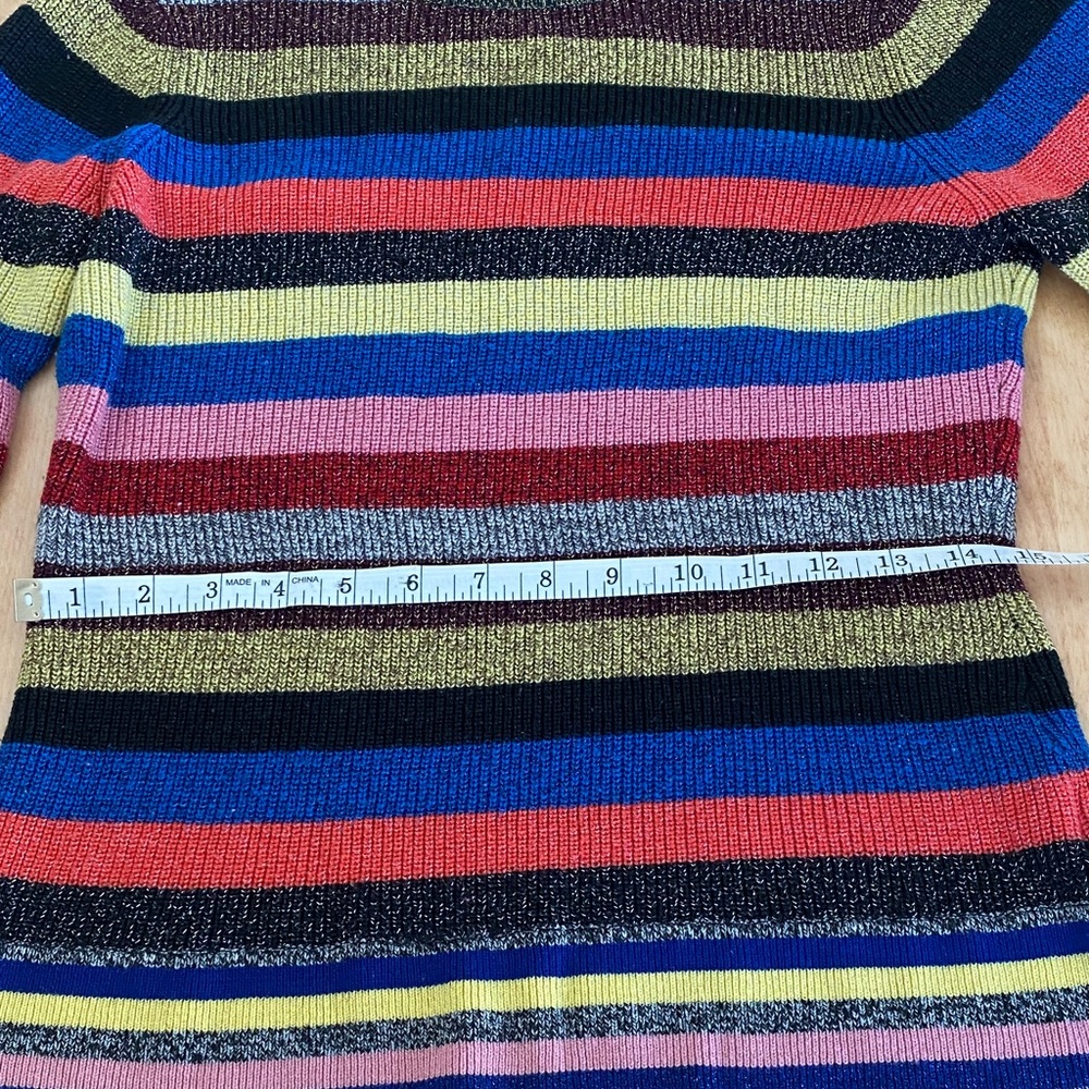 INC International Concepts Multicolor Striped Sweater - Picture 5 of 11